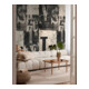 A.S. Création Fototapete Cosmo Living 3er Panel 1,59 x 2,80 m Vintage Creme Schwarz