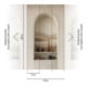A.S. Création Fototapete Cosmo Living 3er Panel 1,59 x 2,80 m Wüste Beige Creme
