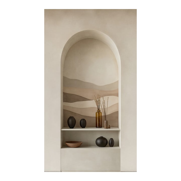 A.S. Création Fototapete Cosmo Living 3er Panel 1,59 x 2,80 m Wüste Beige Creme