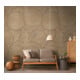 A.S. Création Fototapete Vibes & Styles 3er Panel 1,59 x 2,80 m Braun Beige Kreise