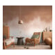 A.S. Création Fototapete Vibes & Styles 3er Panel 1,59 x 2,80 m Farbverlauf Creme Beige Rot