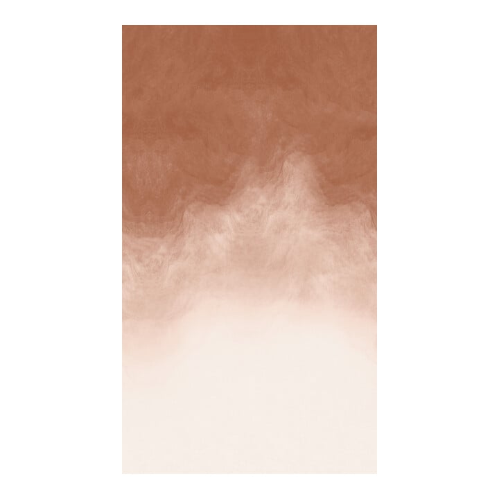 A.S. Création Fototapete Vibes & Styles 3er Panel 1,59 x 2,80 m Farbverlauf Creme Beige Rot