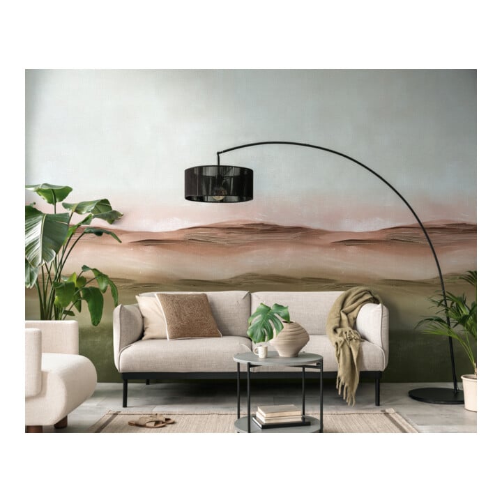 A.S. Création Fototapete Vibes & Styles 3er Panel 1,59 x 2,80 m Grün Braun Beige