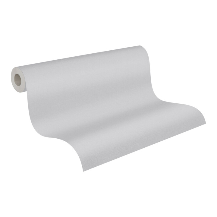A.S. Création Vliestapete Colourful World 10,05 x 0,53 m Grau Silber leicht strukturiert