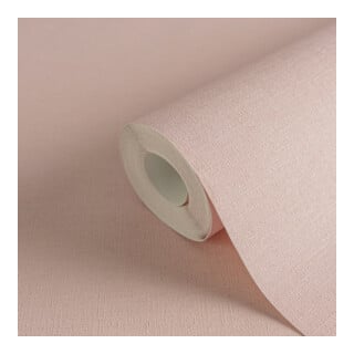 A.S. Création Vliestapete Colourful World 10,05 x 0,53 m Uni Altrosa leicht strukturiert