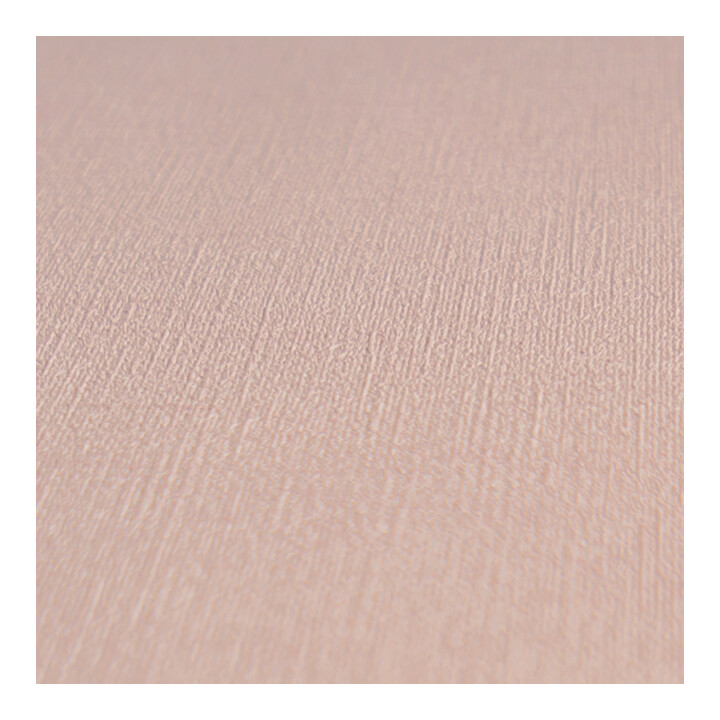 A.S. Création Vliestapete Colourful World 10,05 x 0,53 m Uni Altrosa leicht strukturiert