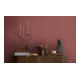 A.S. Création Vliestapete Colourful World 10,05 x 0,53 m Uni Bordeaux leicht strukturiert