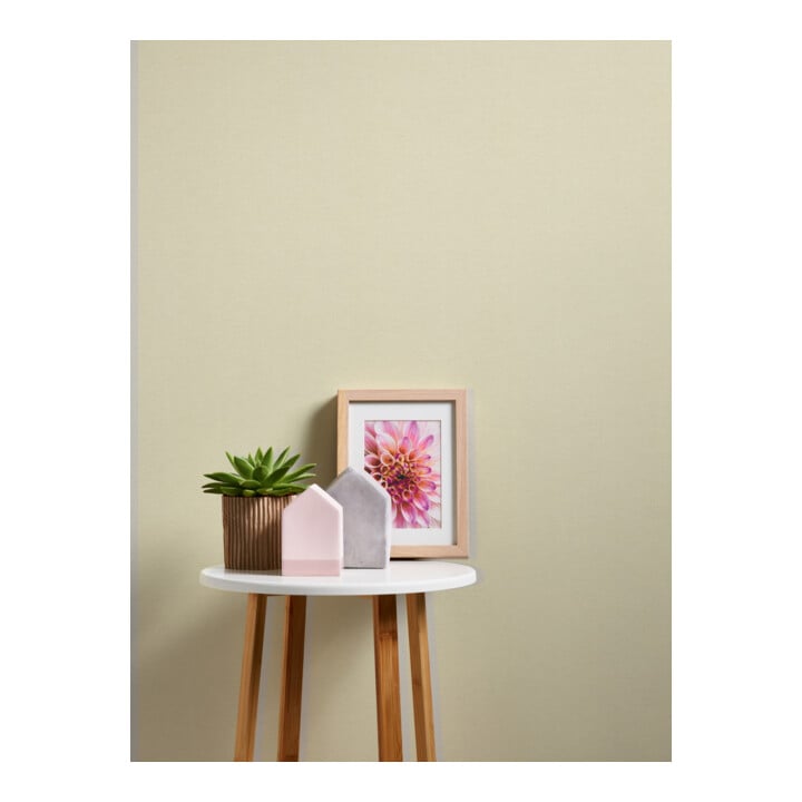 A.S. Création Vliestapete Colourful World 10,05 x 0,53 m Uni Creme mit Struktur