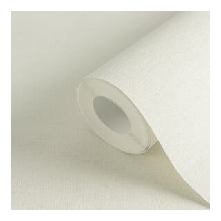 A.S. Création Vliestapete Colourful World 10,05 x 0,53 m Uni Hellgrau leicht strukturiert