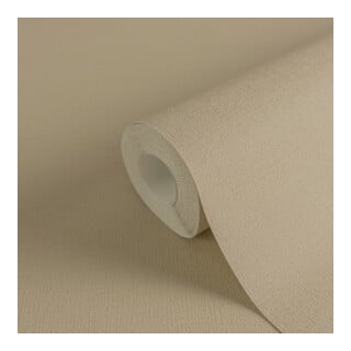 A.S. Création Vliestapete Colourful World 10,05 x 0,53 m Uni Latte leicht strukturiert