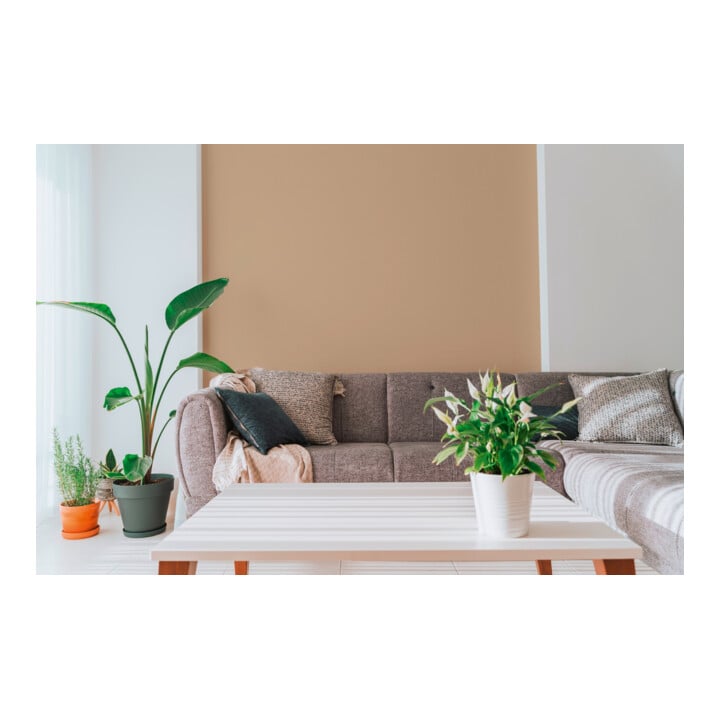 A.S. Création Vliestapete Colourful World 10,05 x 0,53 m Uni Latte leicht strukturiert