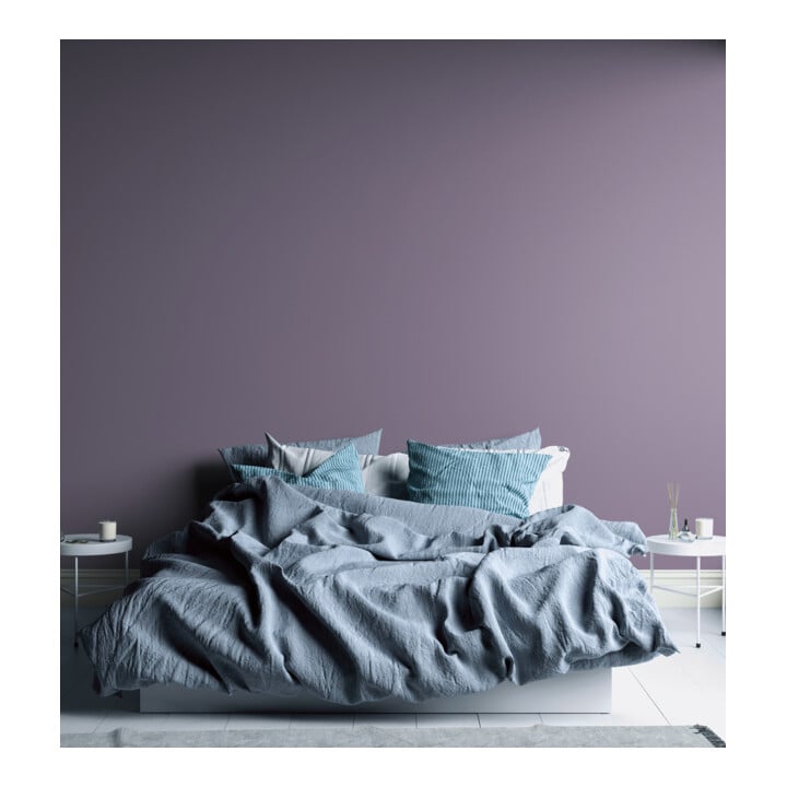 A.S. Création Vliestapete Colourful World 10,05 x 0,53 m Uni Lavendel leicht strukturiert