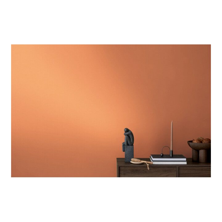 A.S. Création Vliestapete Colourful World 10,05 x 0,53 m Uni Orange leicht strukturiert
