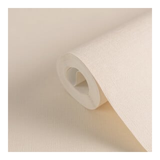 A.S. Création Vliestapete Colourful World 10,05 x 0,53 m Uni Pastellorange leicht strukturiert