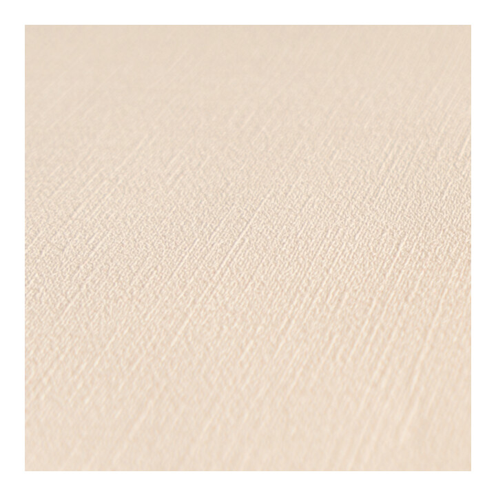 A.S. Création Vliestapete Colourful World 10,05 x 0,53 m Uni Pastellorange leicht strukturiert