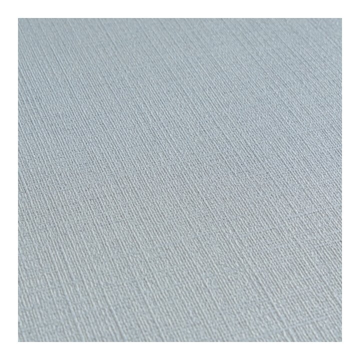A.S. Création Vliestapete Colourful World 10,05 x 0,53 m Uni Rauchblau leicht strukturiert