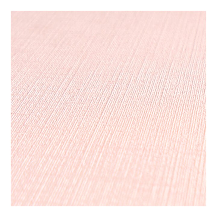 A.S. Création Vliestapete Colourful World 10,05 x 0,53 m Uni Rosa leicht strukturiert