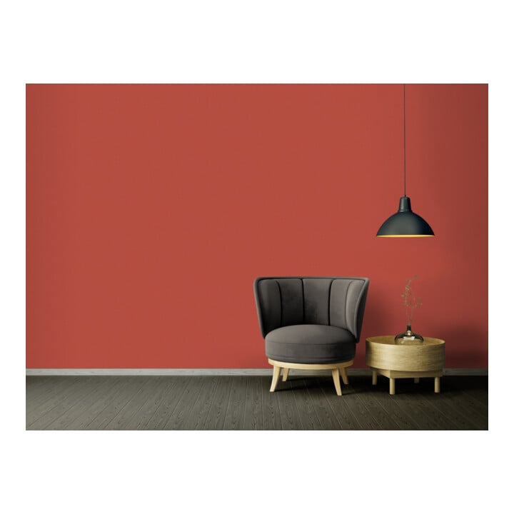 A.S. Création Vliestapete Colourful World 10,05 x 0,53 m Uni Rot leicht strukturiert