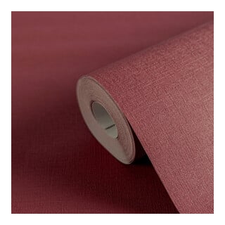 A.S. Création Vliestapete Colourful World 10,05 x 0,53 m Uni Rot leicht strukturiert