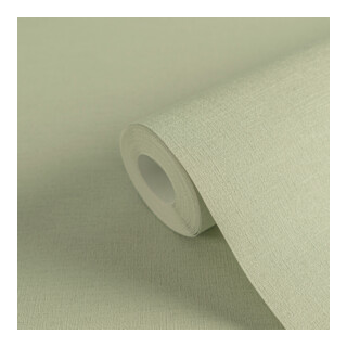 A.S. Création Vliestapete Colourful World 10,05 x 0,53 m Uni Sage leicht strukturiert
