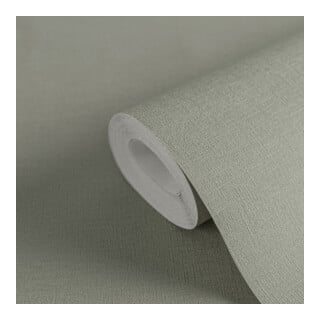 A.S. Création Vliestapete Colourful World 10,05 x 0,53 m Uni Salbei leicht strukturiert