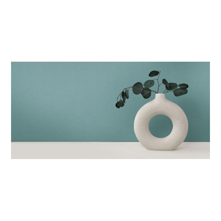 A.S. Création Vliestapete Colourful World 10,05 x 0,53 m Uni Teal