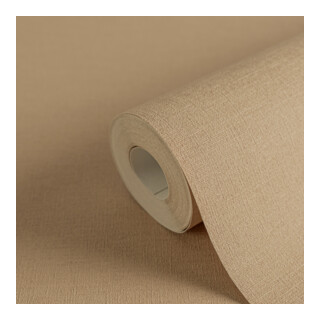 A.S. Création Vliestapete Colourful World 10,05 x 0,53 m Uni Terracotta leicht strukturiert