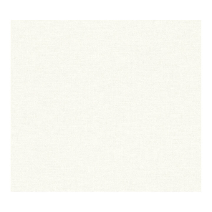 A.S. Création Vliestapete Colourful World 10,05 x 0,53 m Uni Weiß leicht strukturiert