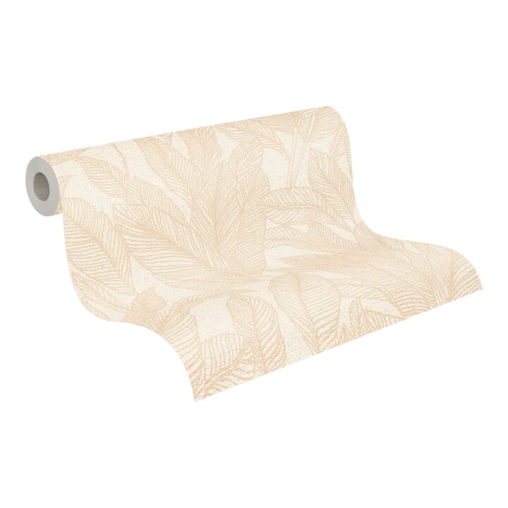 A.S. Création Vliestapete Cosmo Living 10,05 x 0,53 m Beige teils glänzend mit Struktur