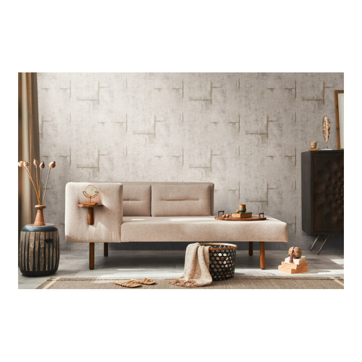 A.S. Création Vliestapete Cosmo Living 10,05 x 0,53 m Beton Beige Grau mit Struktur