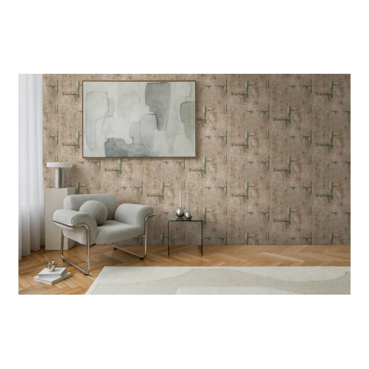 A.S. Création Vliestapete Cosmo Living 10,05 x 0,53 m Beton Braun Grau mit Struktur