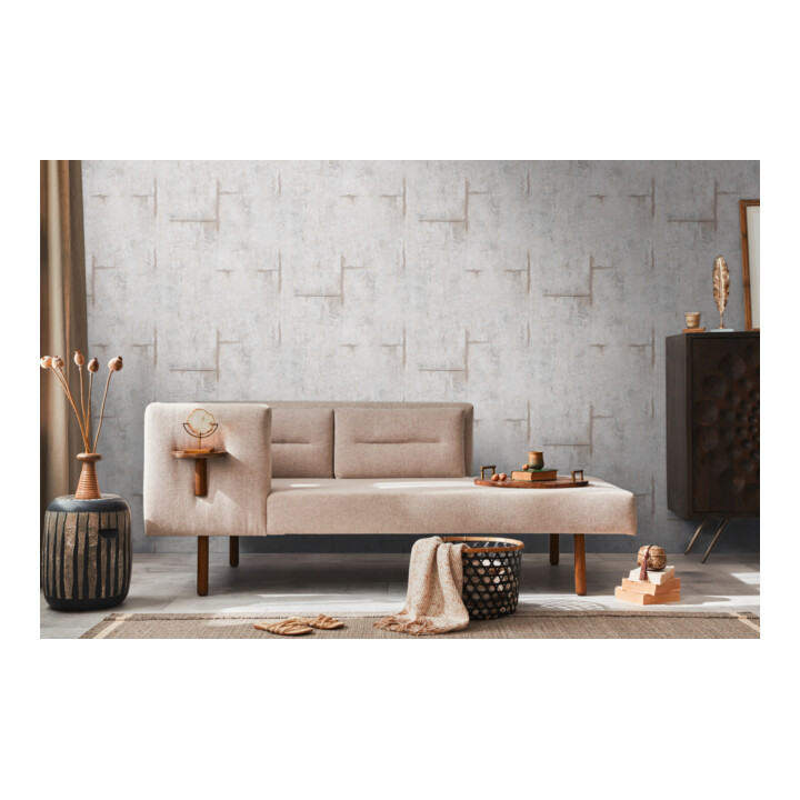 A.S. Création Vliestapete Cosmo Living 10,05 x 0,53 m Beton Grau mit Struktur
