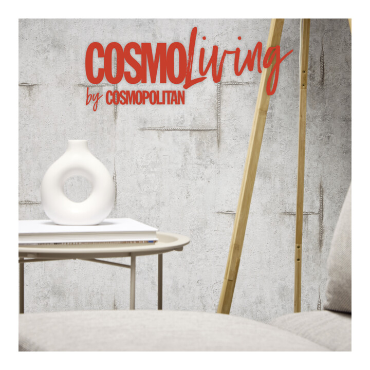 A.S. Création Vliestapete Cosmo Living 10,05 x 0,53 m Beton Grau mit Struktur