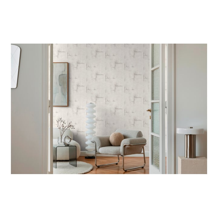 A.S. Création Vliestapete Cosmo Living 10,05 x 0,53 m Beton Weiß Grau Struktur