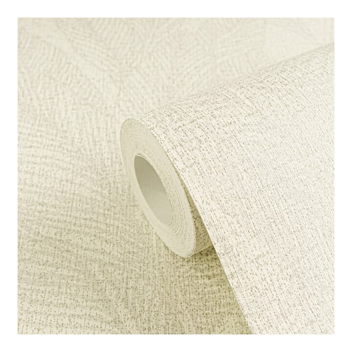 A.S. Création Vliestapete Cosmo Living 10,05 x 0,53 m Blätter Creme teils glänzend mit Struktur