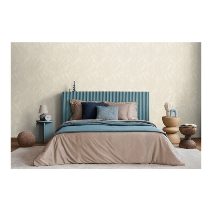A.S. Création Vliestapete Cosmo Living 10,05 x 0,53 m Blätter Creme teils glänzend mit Struktur