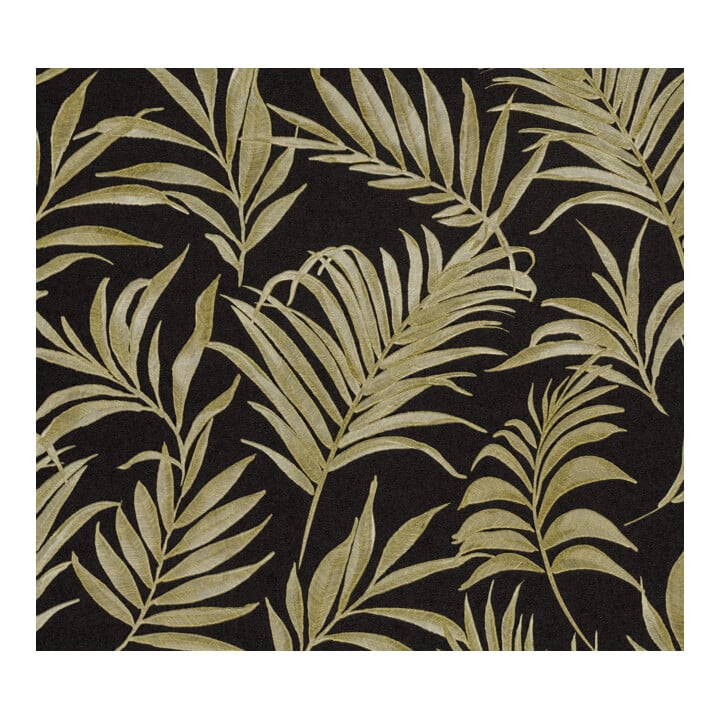 A.S. Création Vliestapete Cosmo Living 10,05 x 0,53 m Blätter Schwarz Gold strukturiert