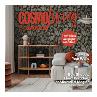 A.S. Création Vliestapete Cosmo Living 10,05 x 0,53 m Blätter Schwarz Silber strukturiert