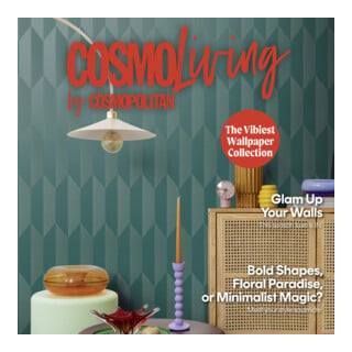 A.S. Création Vliestapete Cosmo Living 10,05 x 0,53 m Blau Metallic glatt Rauten