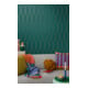 A.S. Création Vliestapete Cosmo Living 10,05 x 0,53 m Blau Metallic glatt Rauten