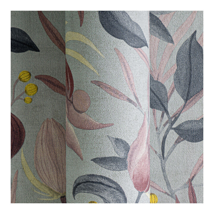 A.S. Création Vliestapete Cosmo Living 10,05 x 0,53 m Blüten Blau Rosa mit Struktur