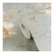 A.S. Création Vliestapete Cosmo Living 10,05 x 0,53 m Blumen Blau Rosa Metallic Struktur