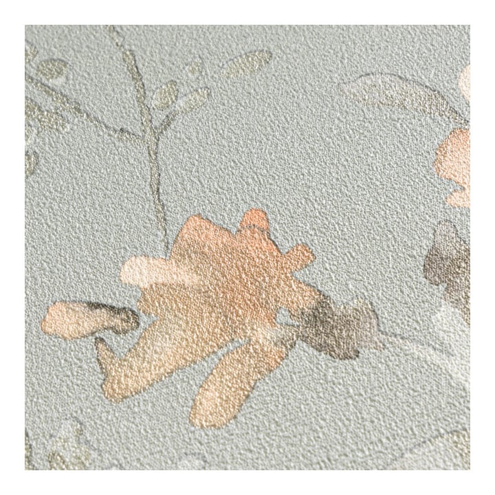 A.S. Création Vliestapete Cosmo Living 10,05 x 0,53 m Blumen Blau Rosa Metallic Struktur