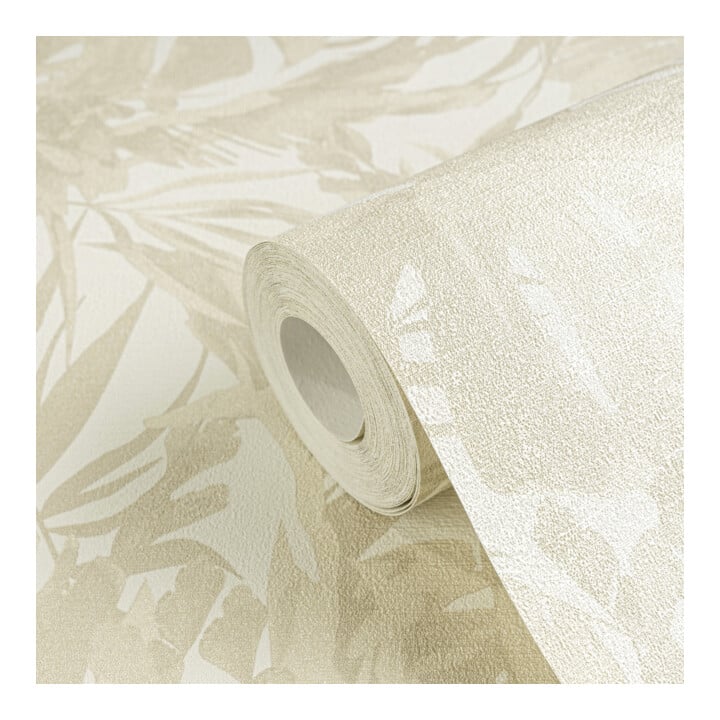 A.S. Création Vliestapete Cosmo Living 10,05 x 0,53 m Dschungel Beige Creme Struktur