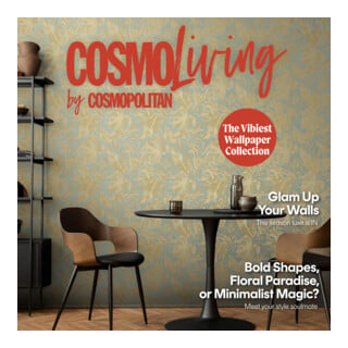 A.S. Création Vliestapete Cosmo Living 10,05 x 0,53 m Dschungel Blau Gold Struktur