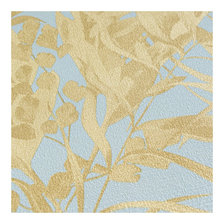 A.S. Création Vliestapete Cosmo Living 10,05 x 0,53 m Dschungel Blau Gold Struktur
