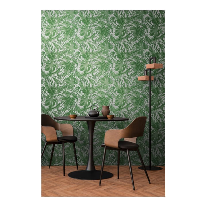 A.S. Création Vliestapete Cosmo Living 10,05 x 0,53 m Dschungel Grün Weiß Struktur