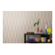A.S. Création Vliestapete Cosmo Living 10,05 x 0,53 m Rauten Beige Metallic glatt