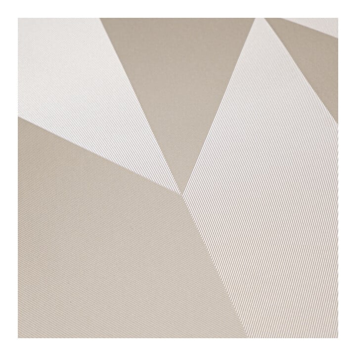 A.S. Création Vliestapete Cosmo Living 10,05 x 0,53 m Rauten Beige Metallic glatt