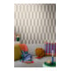 A.S. Création Vliestapete Cosmo Living 10,05 x 0,53 m Rauten Creme Metallic glatt